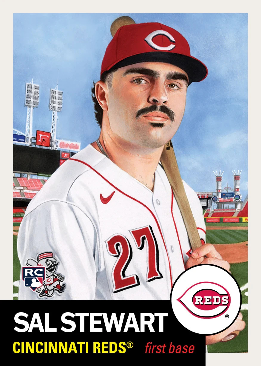 2026 Topps Living Set Card 922 Sal Stewart – Rookie – Only 25 Cents Shipping!