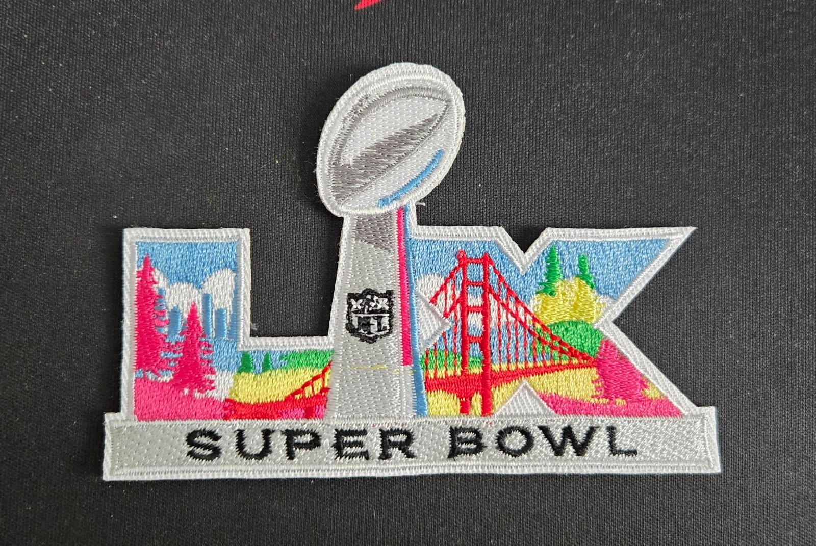 Embroidered 2026 Super Bowl LX Championship SEAHAWKS vs PATRIOTS Sew-On Patch