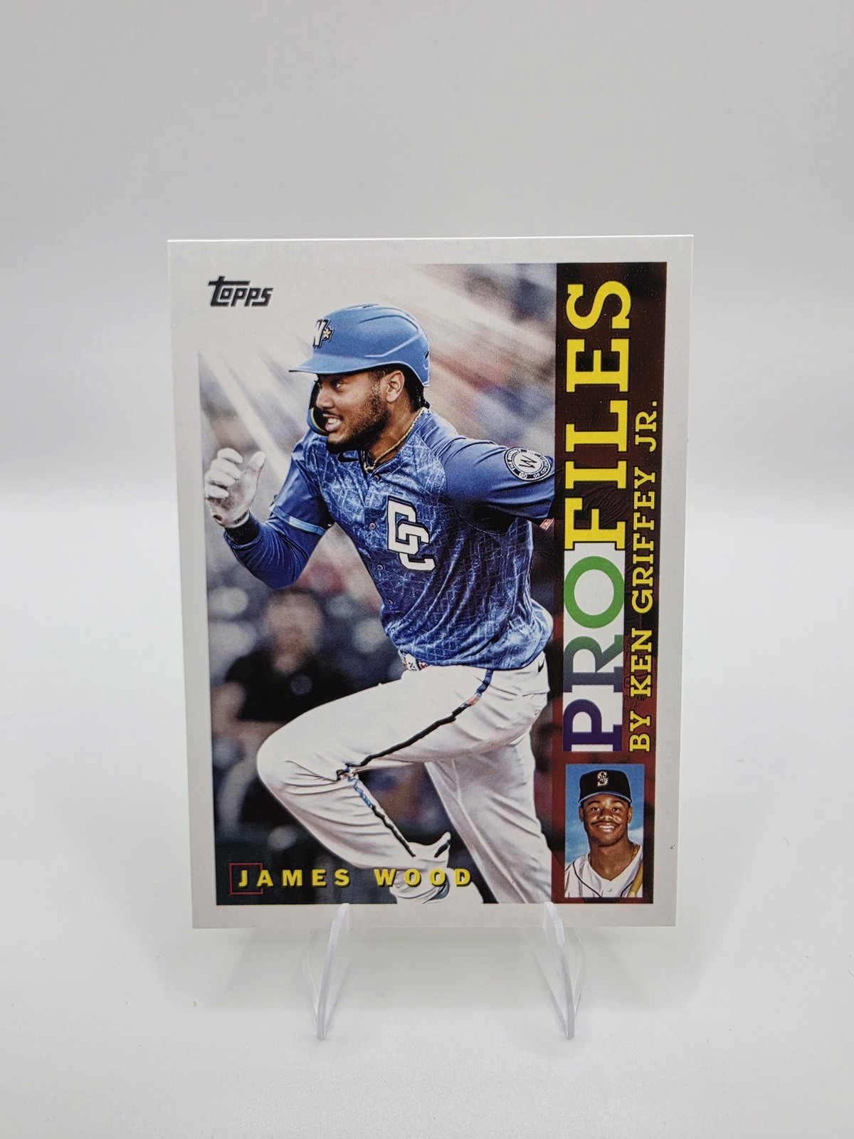 2026 Topps #TP-15 James Wood Profiles
