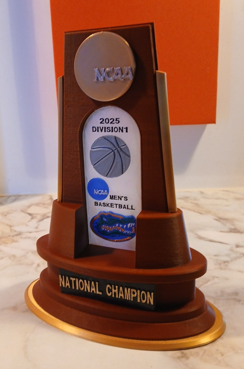GATORS-NCAA-DIVISION1-BASKETBALL-NATIONAL CHAMPION TROPHY, LARGE