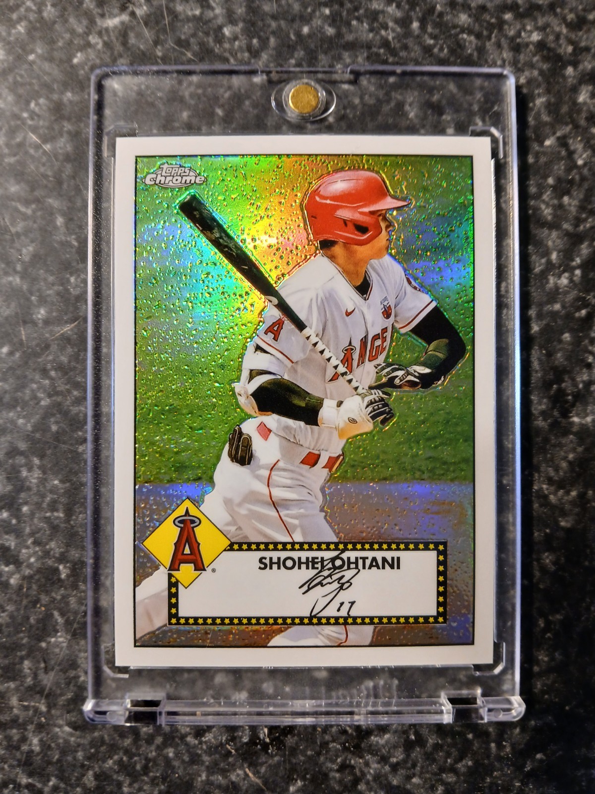 Shohei Ohtani 1952 Topps Chrome THROWBACK RETRO VINTAGE REFRACTOR TC52-43