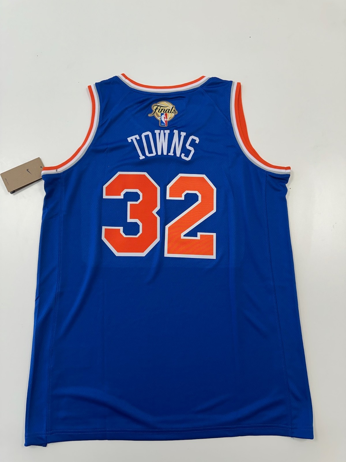 Karl Anthony Towns New York Knicks NBA Finals Icon Edition Size M Jersey