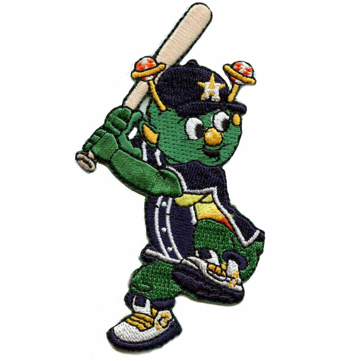 Houston Astros Team Mascot ‘Orbit’ Self Adhesive Patch Sticker