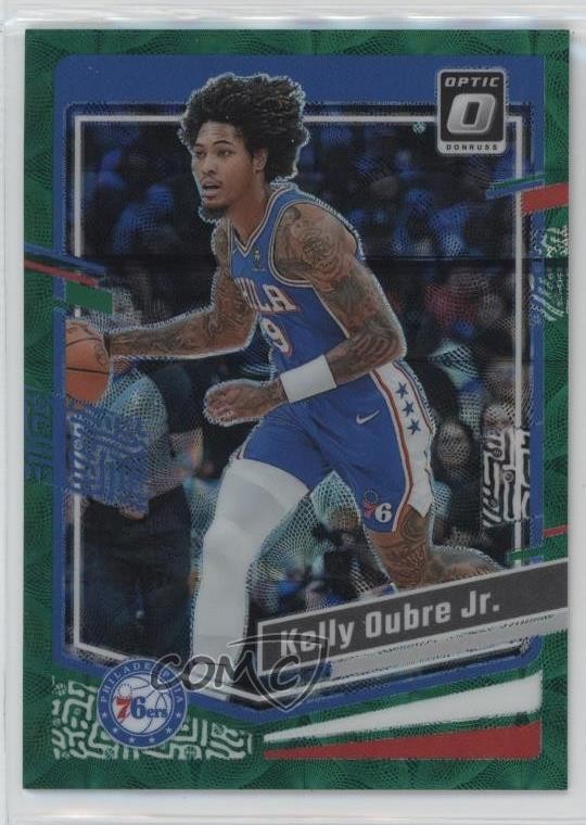 2023-24 Panini Donruss Optic International Green Prizm 64/65 Kelly Oubre Jr 1gw7