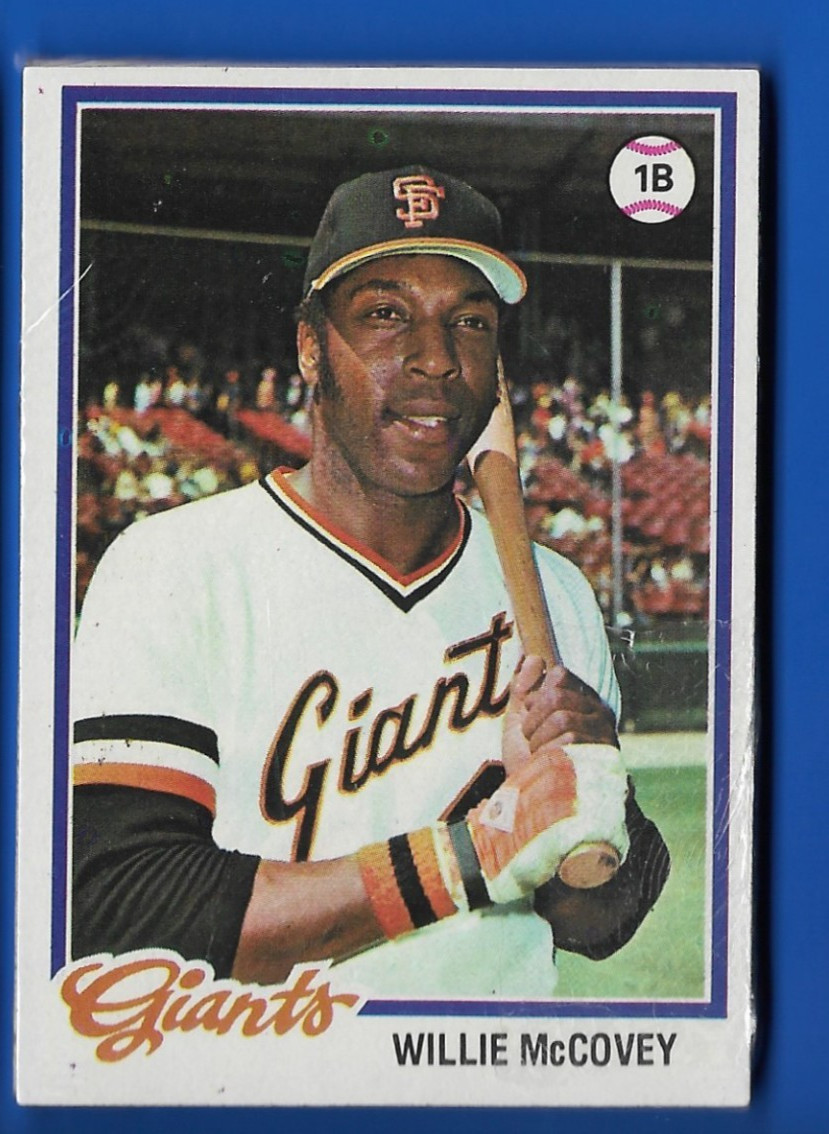 1978 Topps Baseball Sealed cello 10 Pack #34 Willie McCovey HOF #150 Bobby Bonds