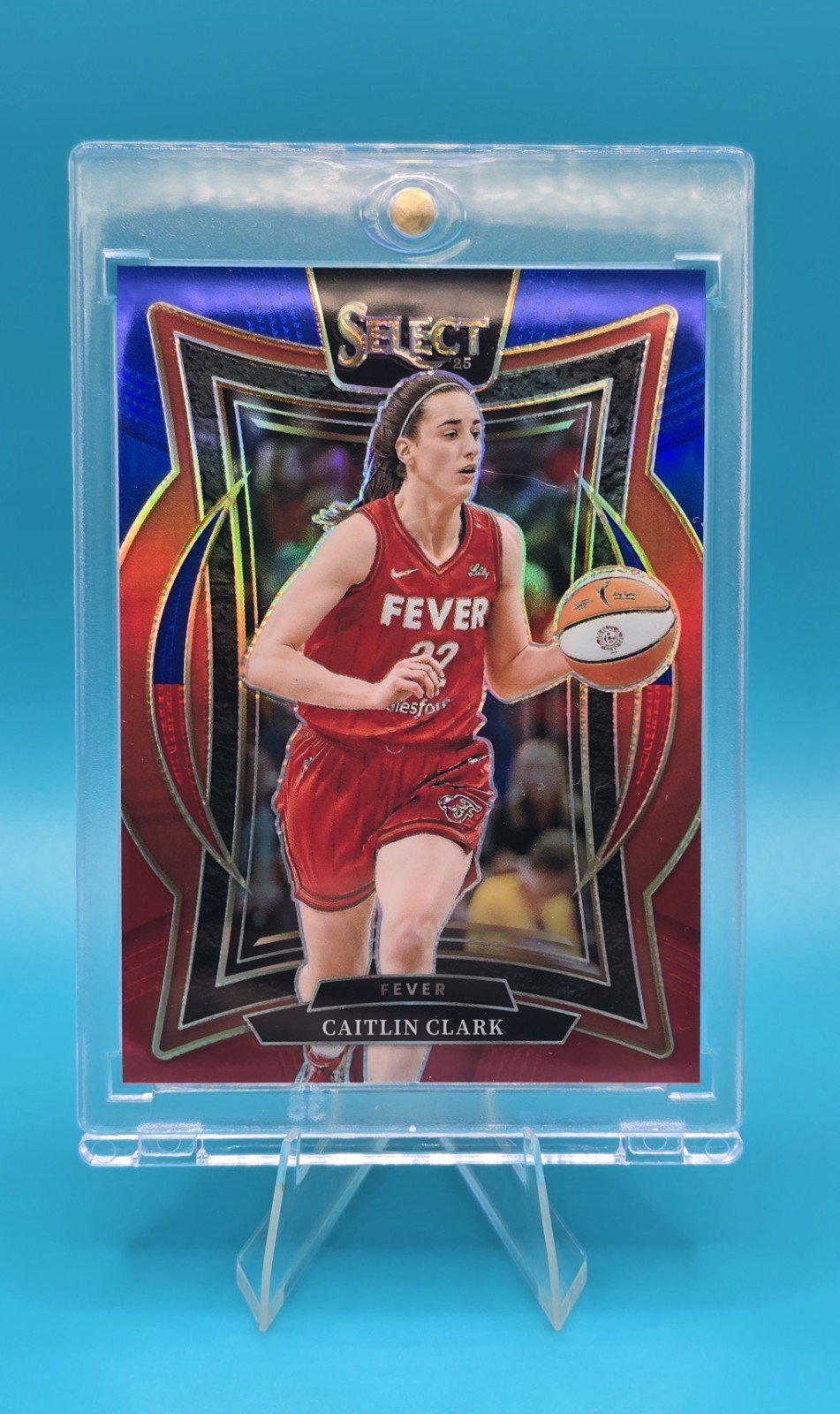 Panini Select WNBA 2025 Caitlin Clark Indiana Fever Concourse Prizm 268/399 #41