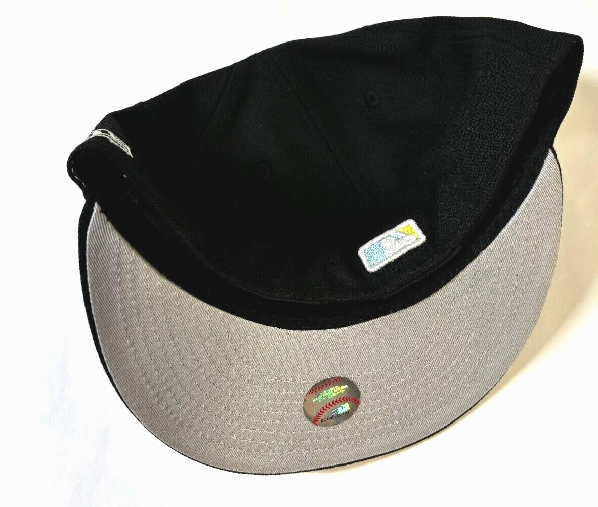 New York Mets MLB Color Pack MULTI World Series NE Fitted Hat~Black