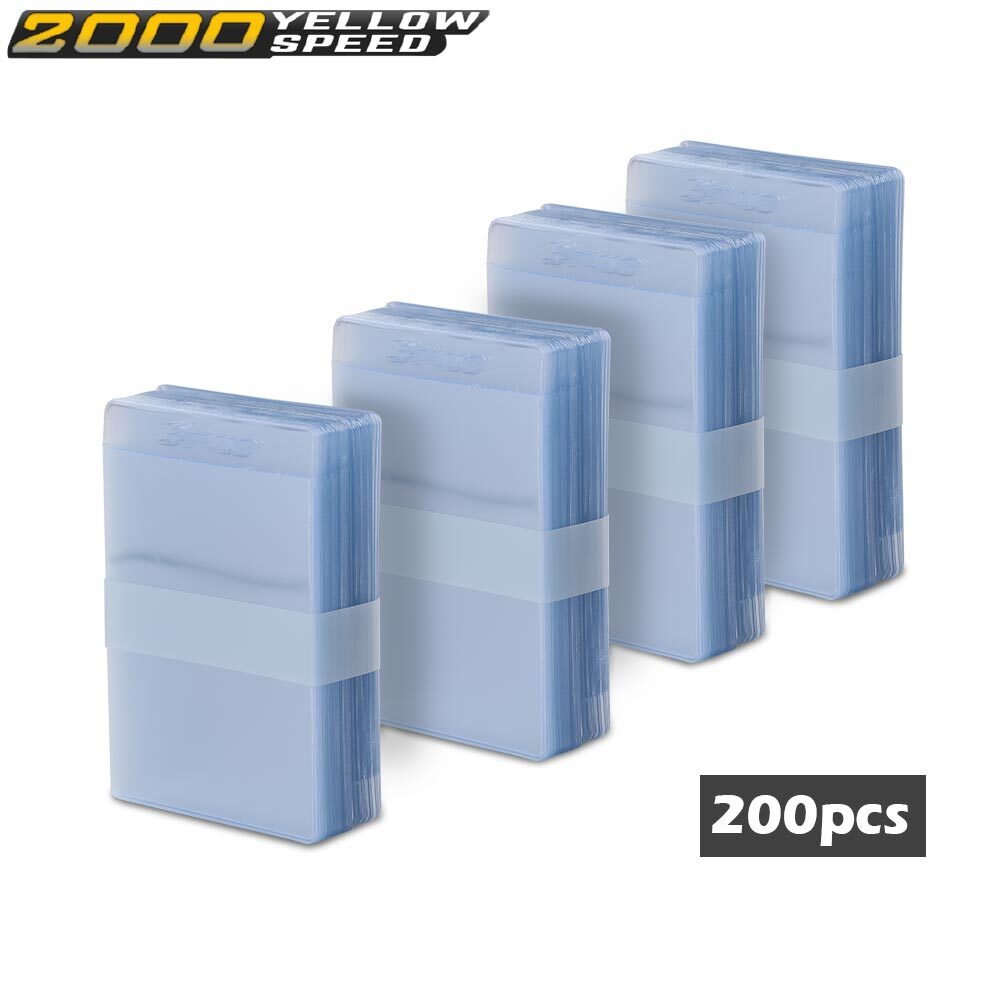 200Pcs/set Large Semi Rigid PSA Grading Submission Holders