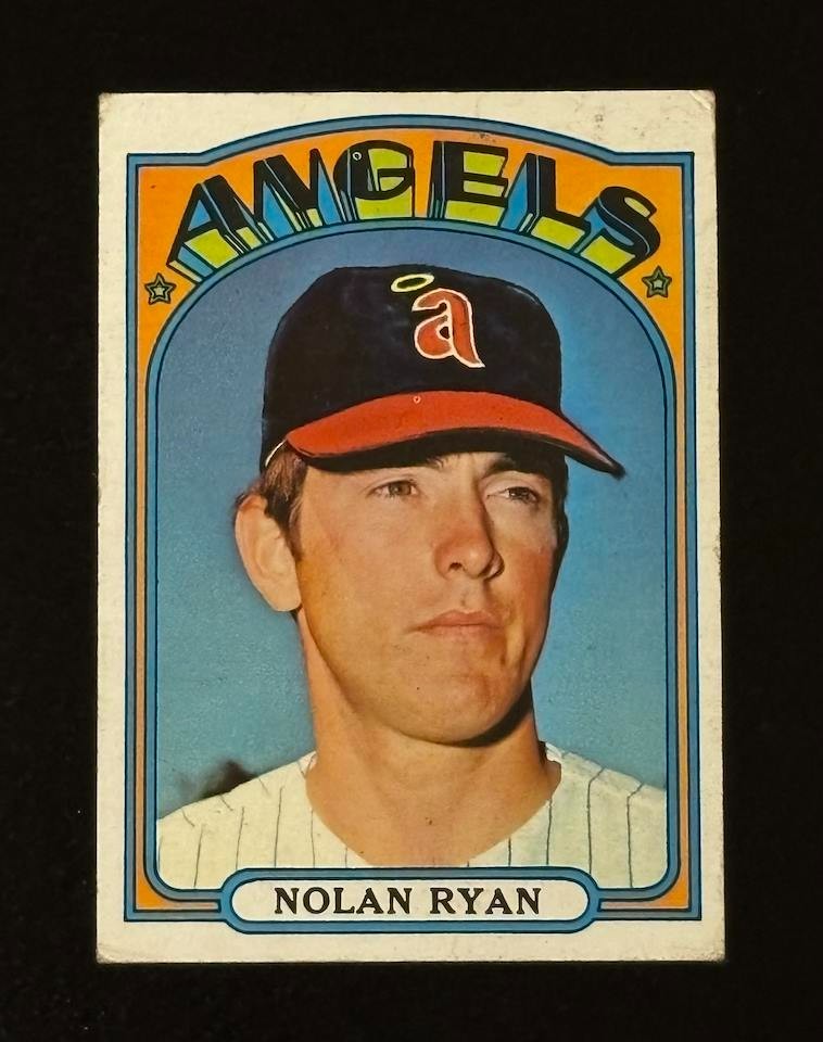 1972 Topps Nolan Ryan #595 Angels Vintage HOF – (VG-EX)