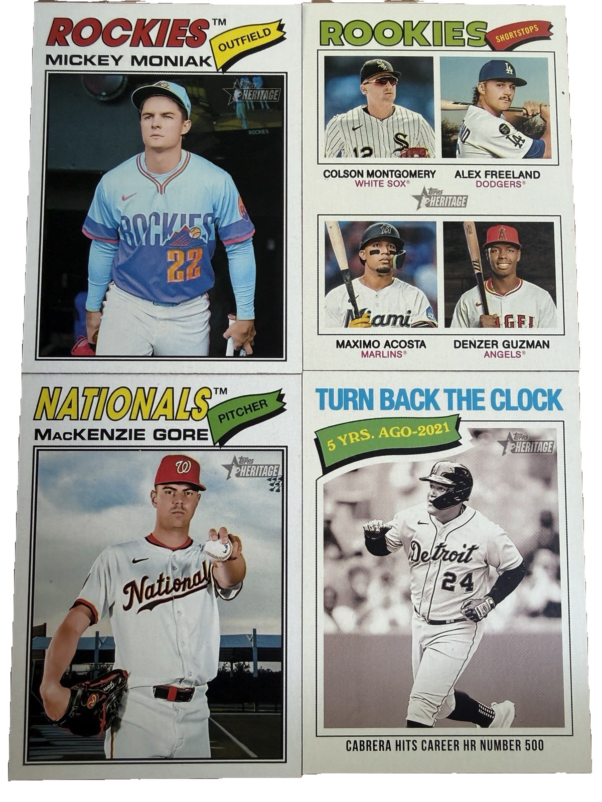 2026 Topps Heritage Short Print Complete Your Set!