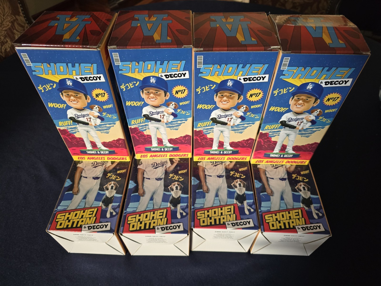 SHOHEI OHTANI & Decoy Bobblehead LA Dodgers MLB NEW Decoy NL SGA