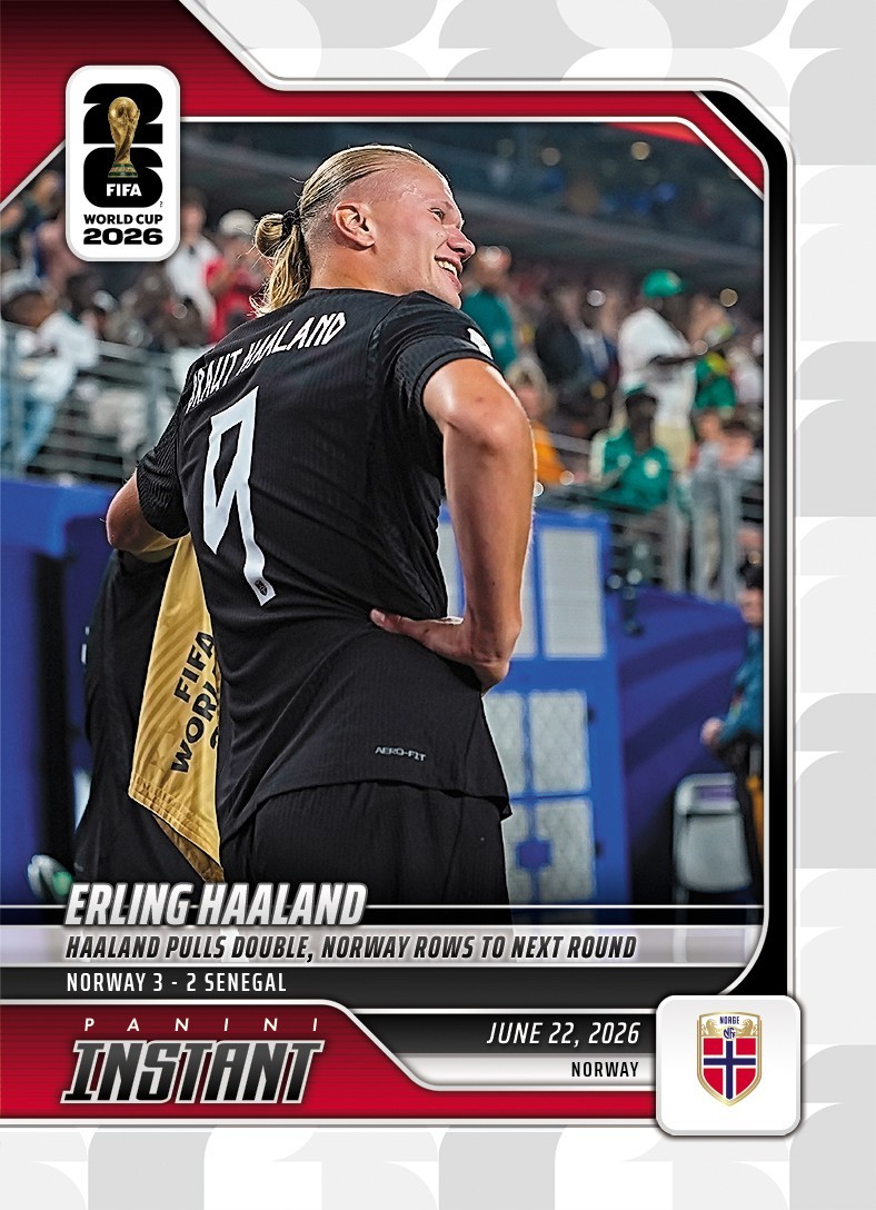 Erling Haaland 2026 Panini Instant FIFA World Cup #95 Norway Presale