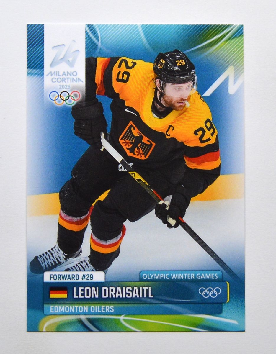 2026 GudCards Olympics Team Germany #15 Leon Draisaitl