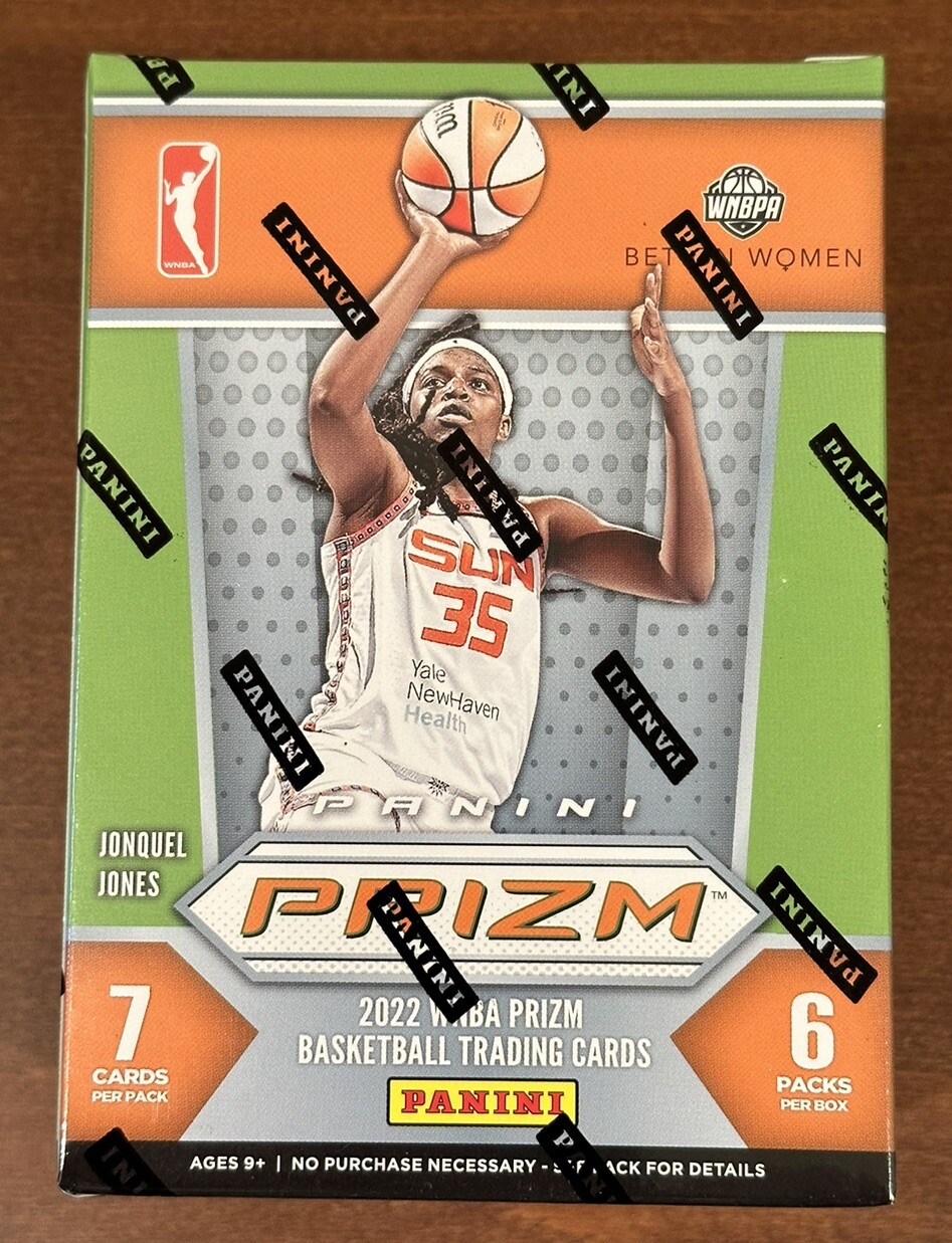 2022 Panini Prizm WNBA Fanatics Blaster Box Green Ice New Sealed 42 cards