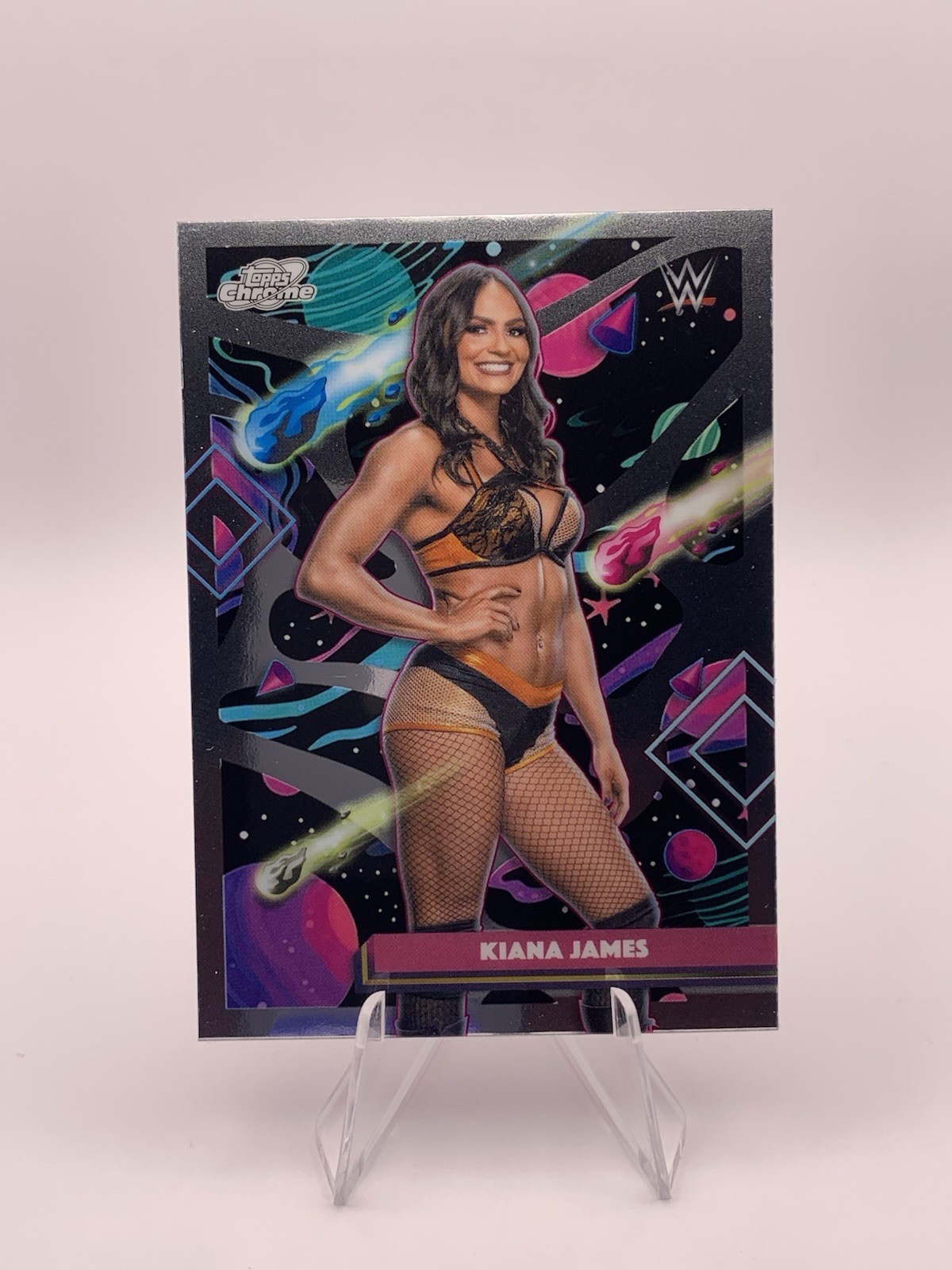 2026 Topps Cosmic Chrome WWE Kiana James Base