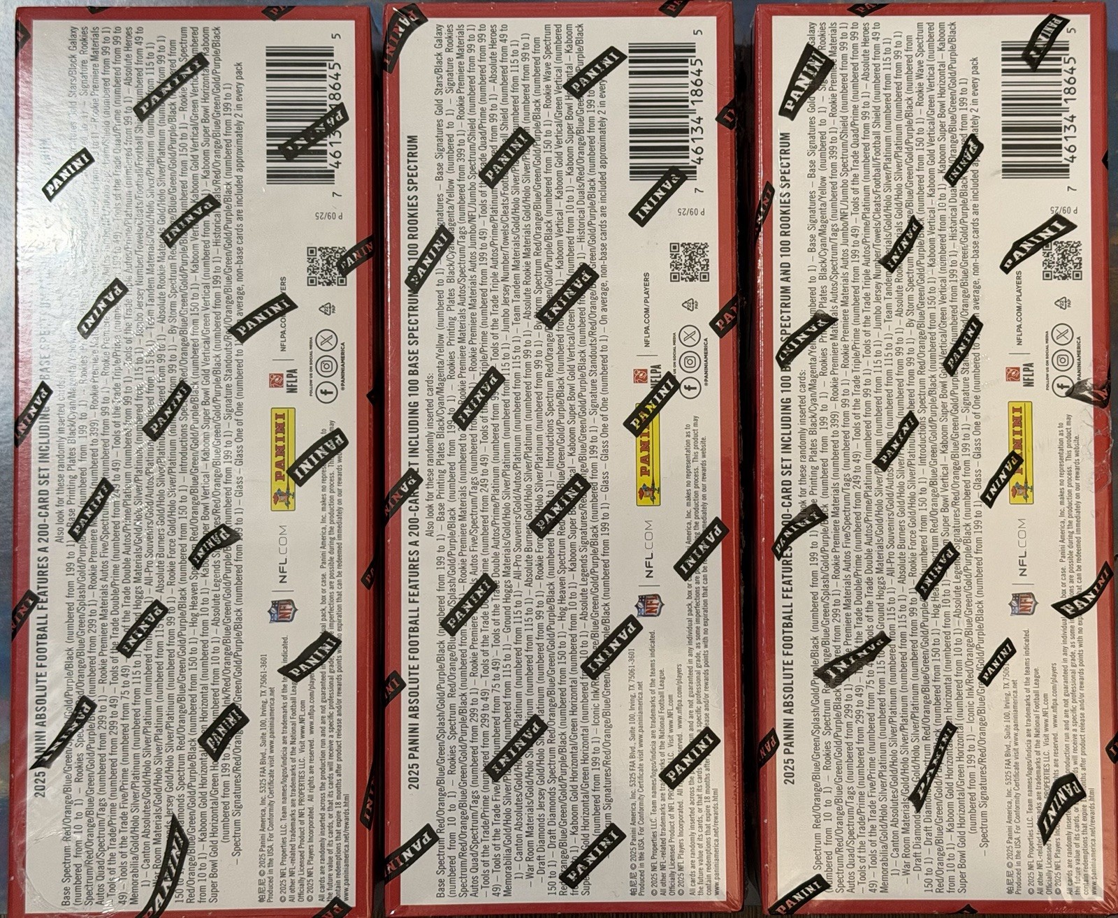 2025 Panini Absolute NFL Hobby Box – Factory Sealed – KABOOM?!?🔥Quick Shipping!