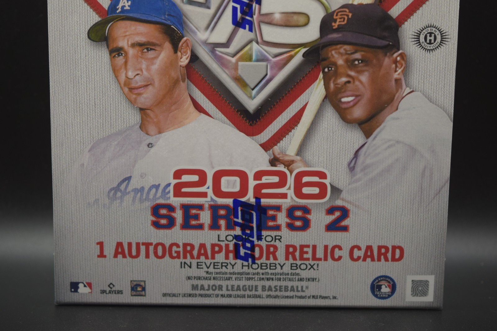 2026 TOPPS SERIES 2 BASEBALL HOBBY BOX (1 AUTO/RELIC) MLB Brand New Sealed QTY