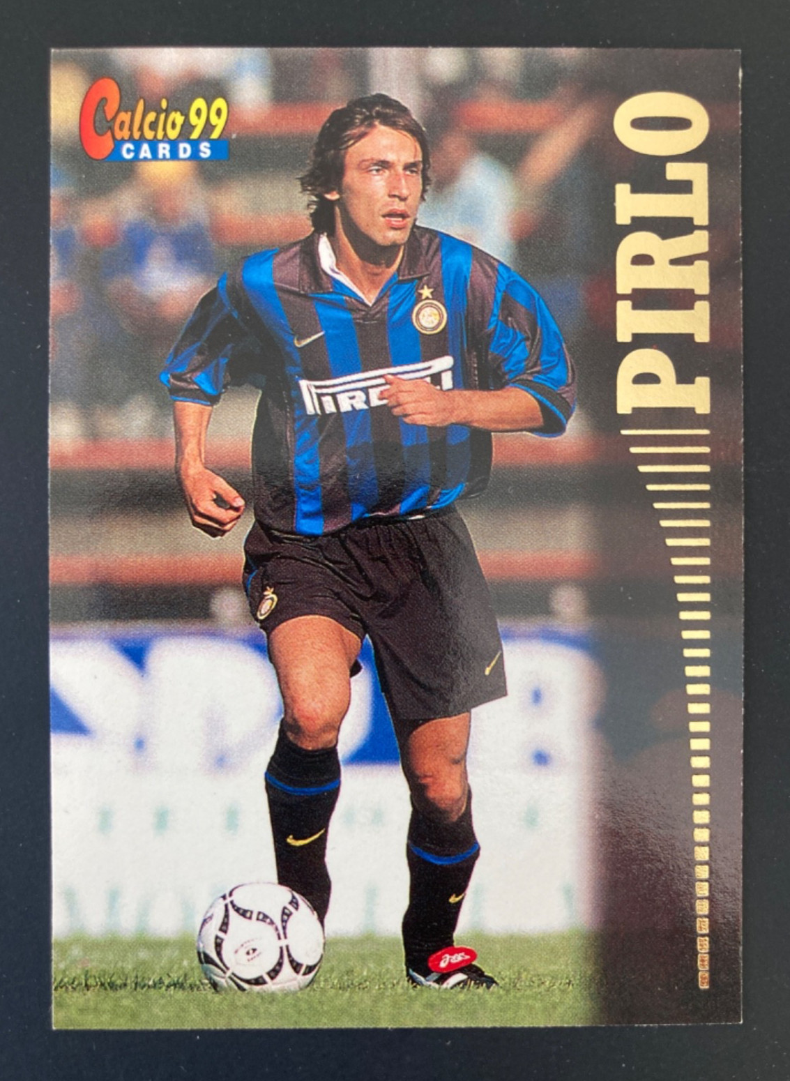 1998-99 Panini Calcio Cards # 30 Andrea Pirlo Inter Milan card
