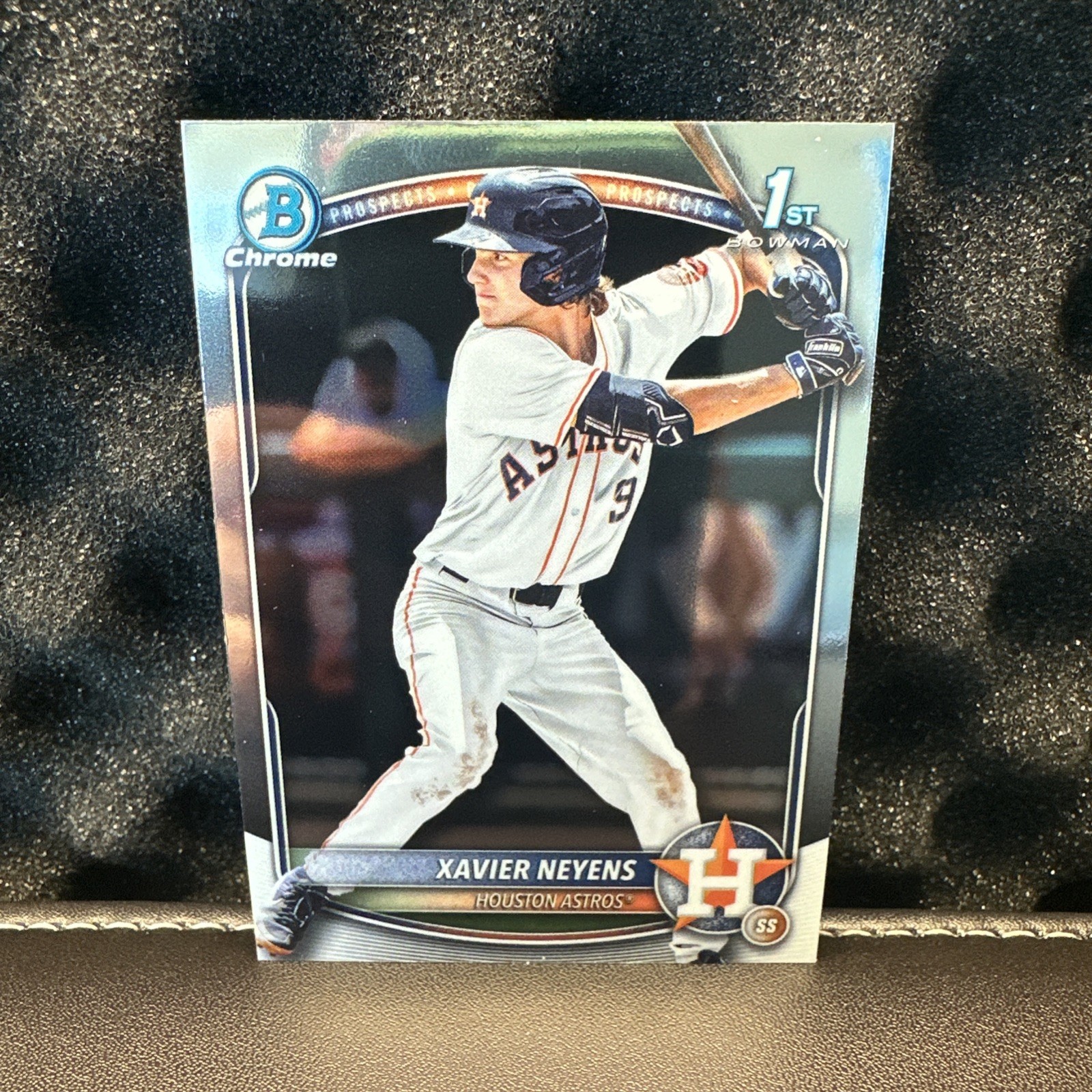 2025 Bowman Draft Xavier Neyens 1st Bowman Chrome #BDC-2 Houston Astros