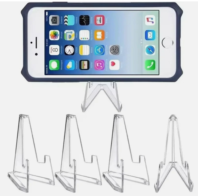 1-30Pcs Pack Clear Card Stands, Arcylic Card Display for Sports Graded
