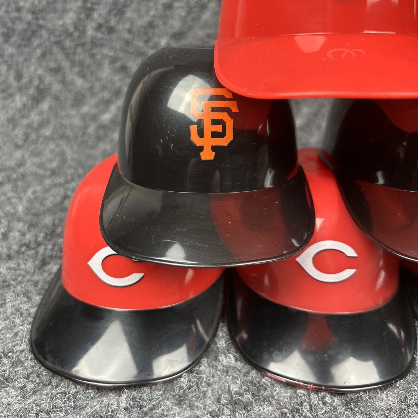 Various MLB Baseball Ice Cream Snack Mini 16 Helmets Rawlings