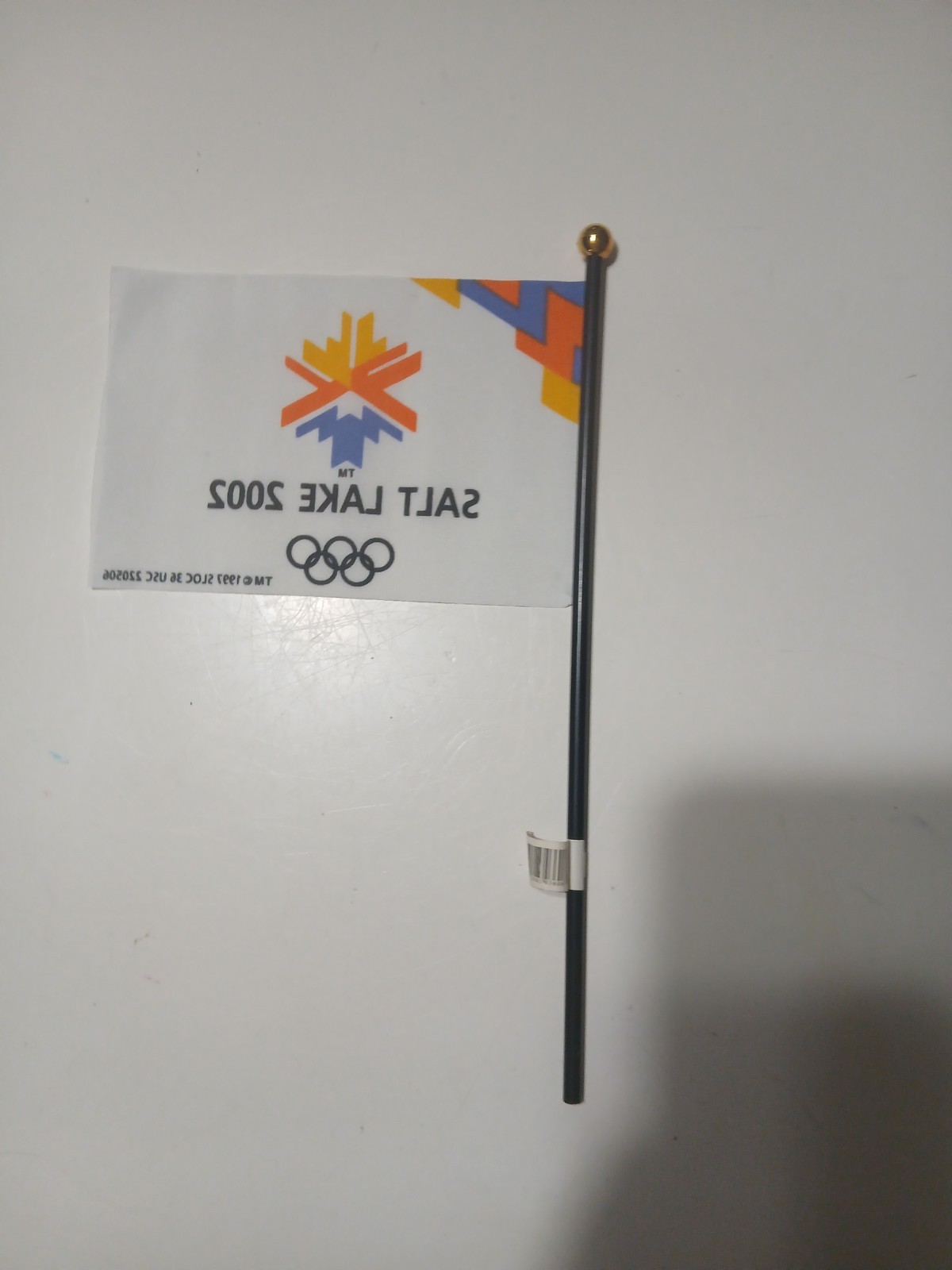 2002 Salt Lake Winter Olympics Flag Fast Shipping!!! Vintage Commemorative Etc.