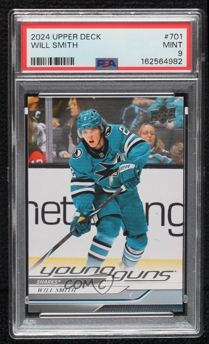 2024-25 Upper Deck Extended Series Young Guns Will Smith #701 Rookie RC 0c64