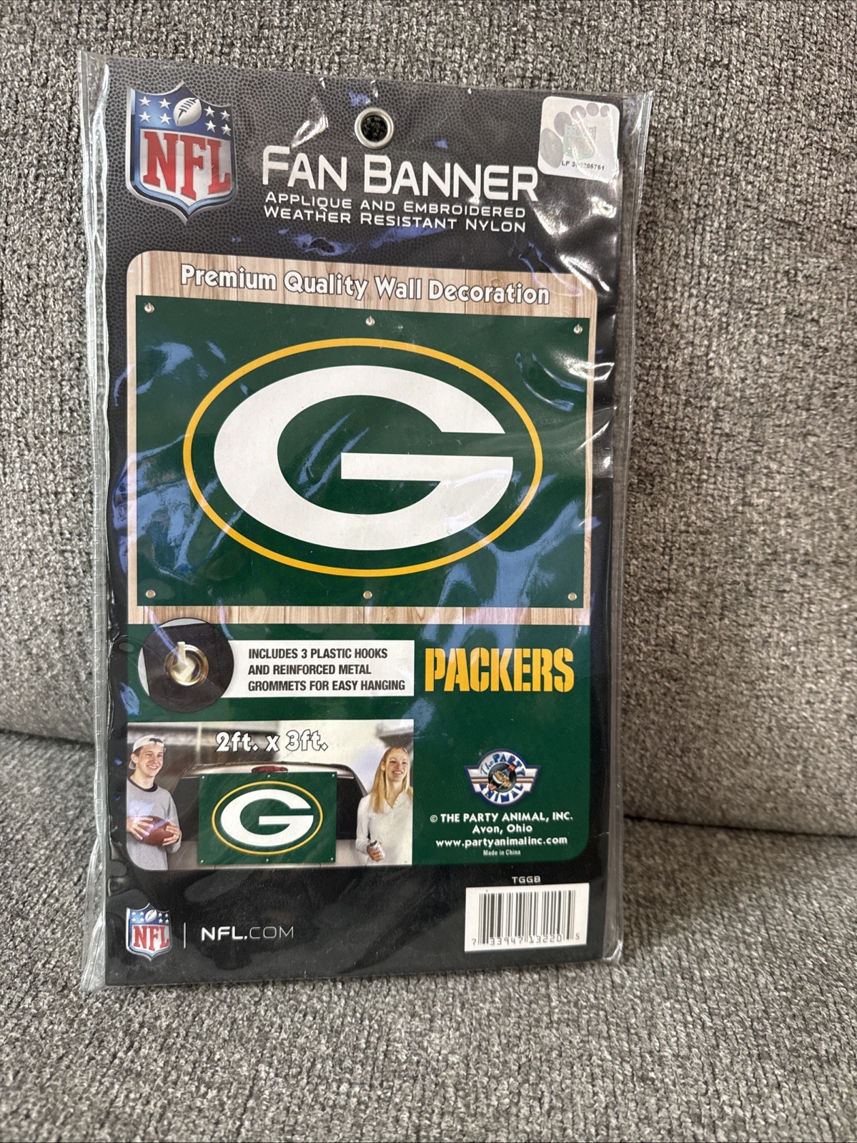 NEW Green Bay Packers NFL Fan Banner 2’X3′ FREE SHIPPING FROM MISSOURI
