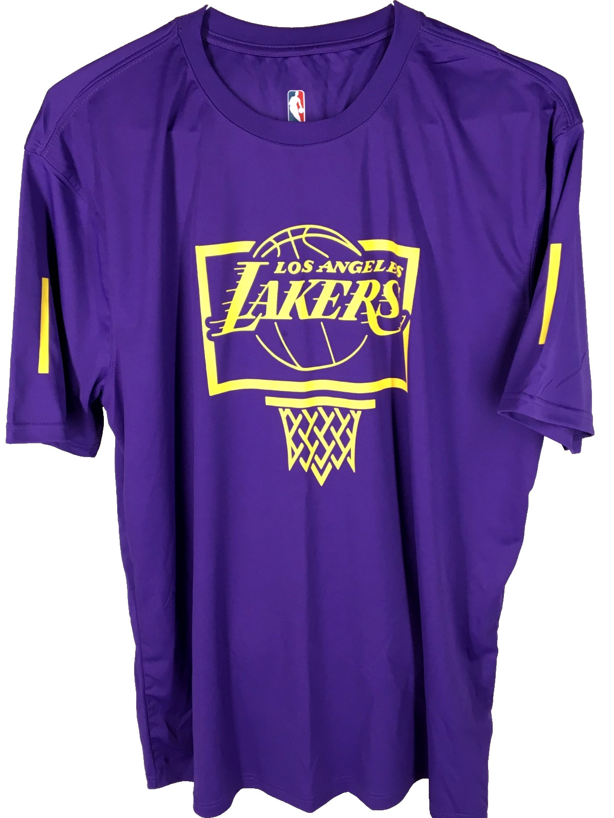 NWOT NBA Los Angeles Lakers Basketball Authentics Short Sleeve T Shirt XL