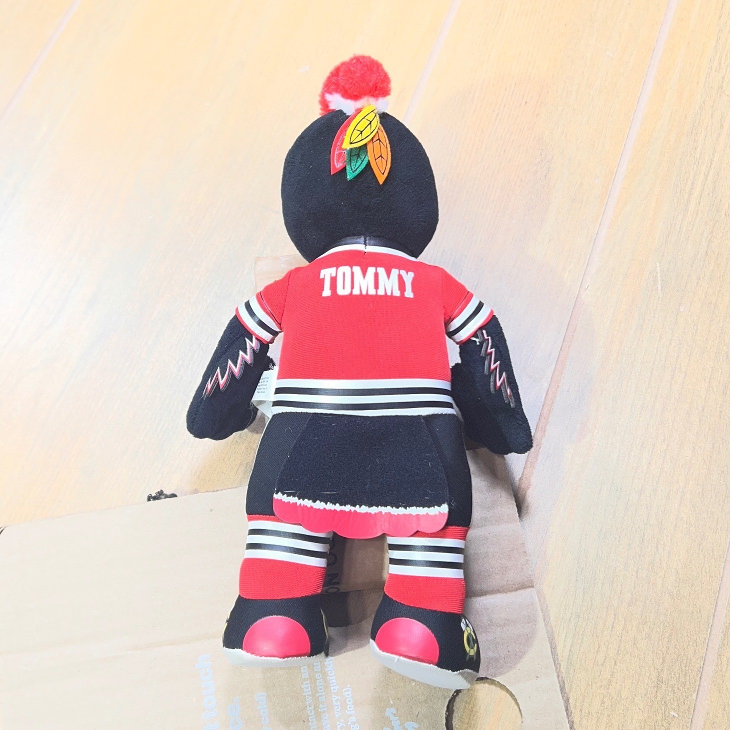 Bleacher Creatures Chicago Blackhawks Tommy Plush Mascot Doll 10 inch