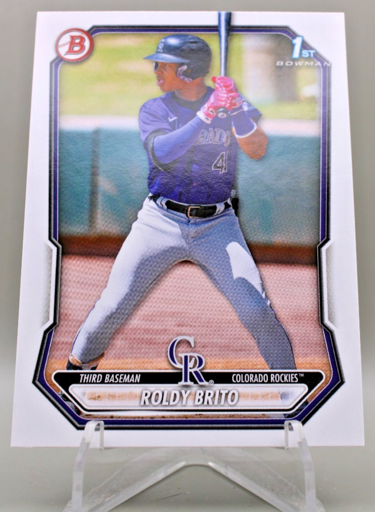 2026 Bowman Prospects Roldy Brito #BP-21 Rockies