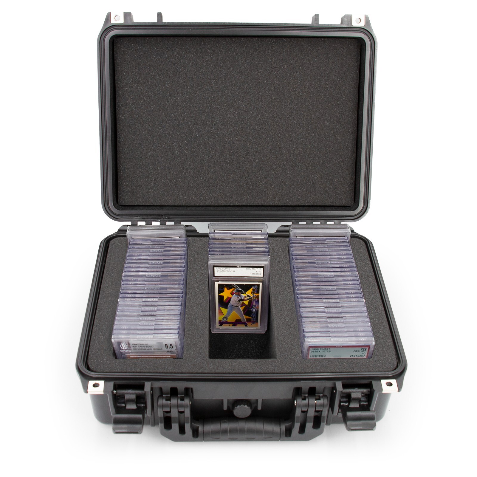CM Graded Card Case Storage Box FITS 80+ PSA BGS Sports Trading Cards Waterproof