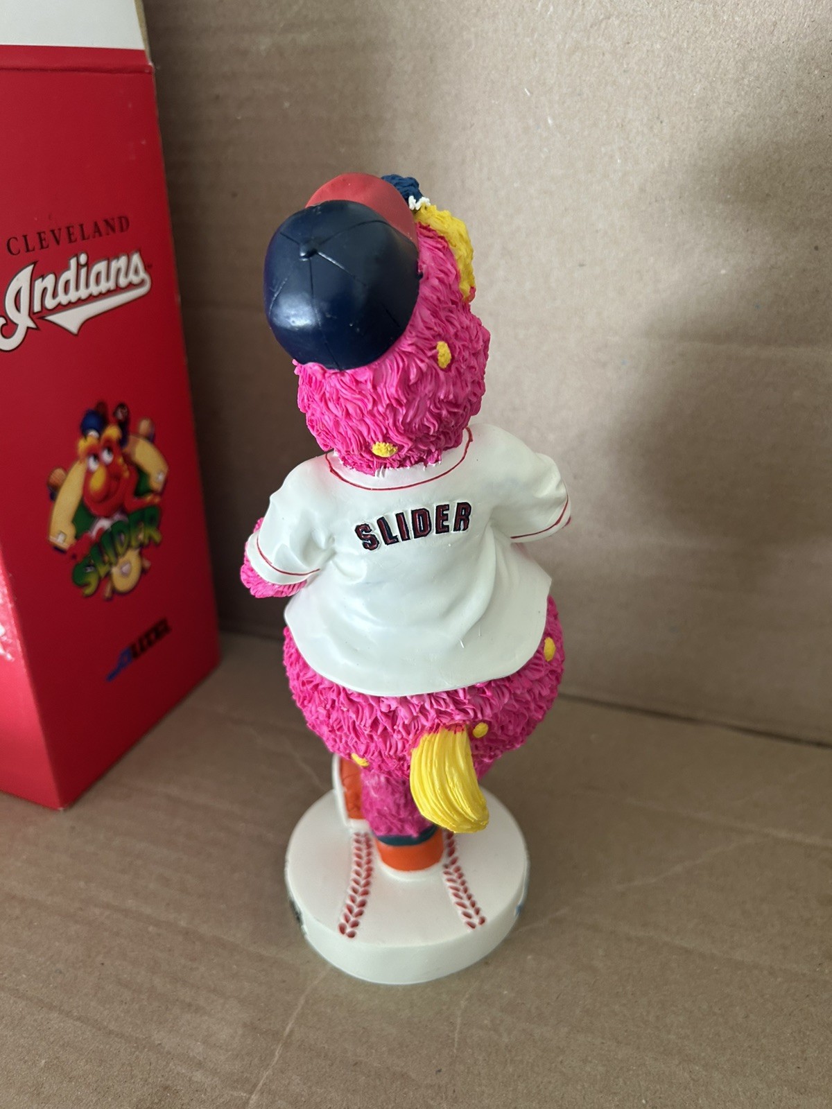 Cleveland Indians Mascot Slider 2002 MLB Alltel Bobble Belly Collectors Edition