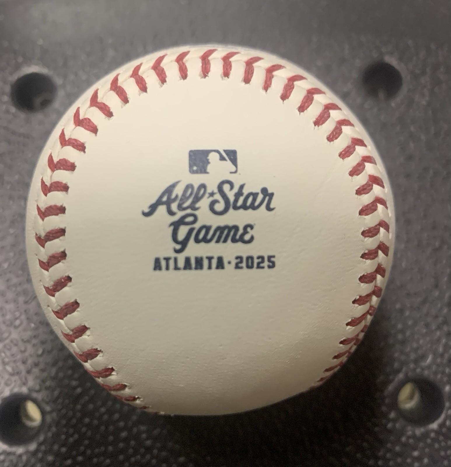 Rawlings MLB 2025 All Star Game Baseball Error All Red Stitching Rare