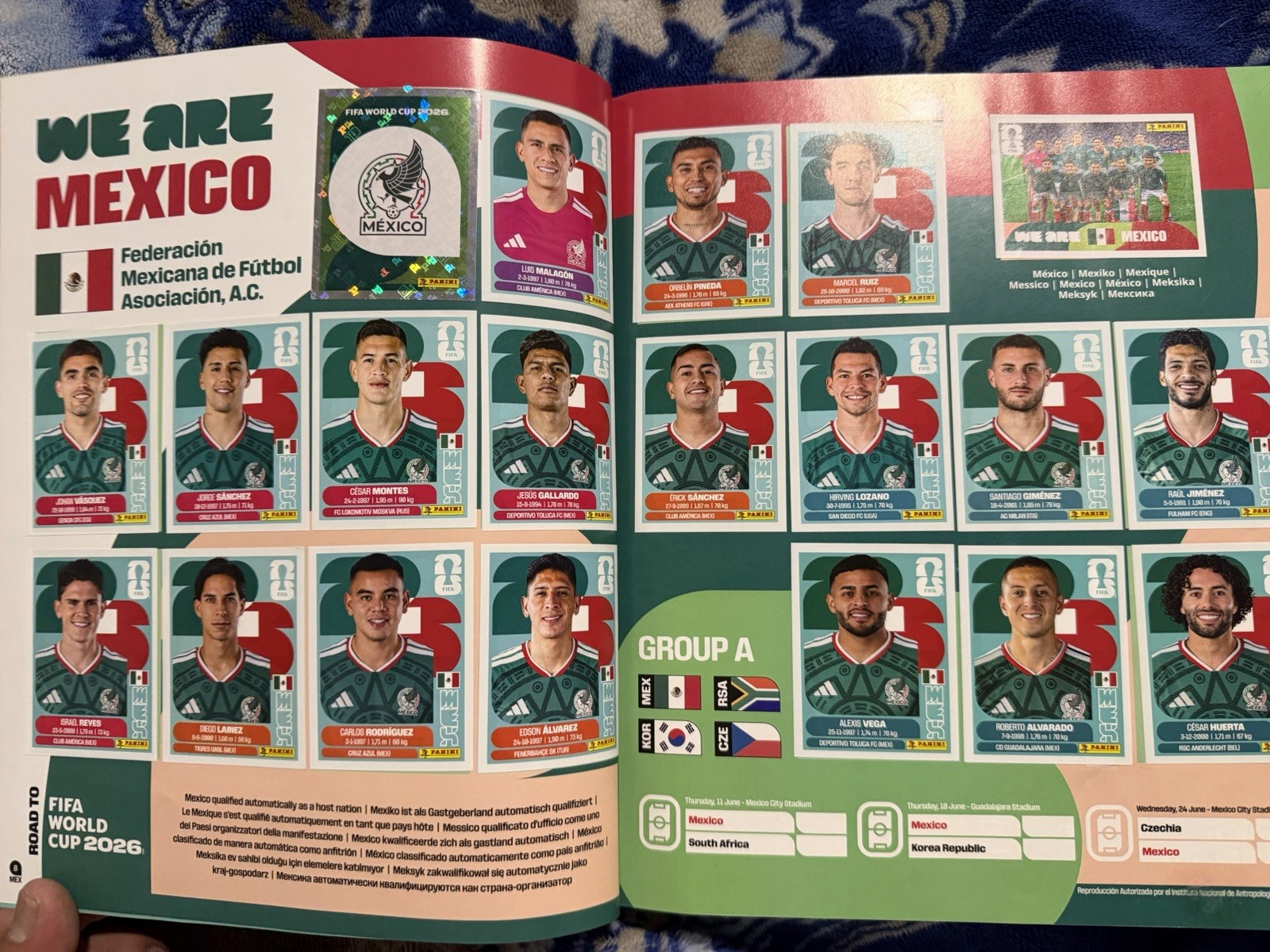 Complete 2026 FIFA World Cup Hard Cover Sticker Book, Highly Collectible