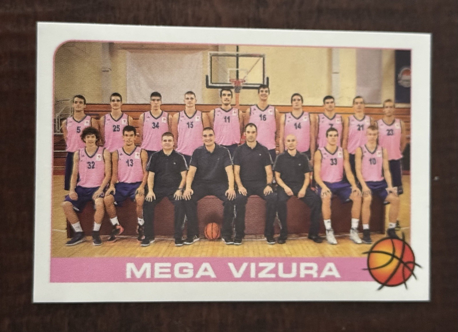 2014-15 School Shop Aba Liga Stickers – Nikola Jokić #128 (RC) Team