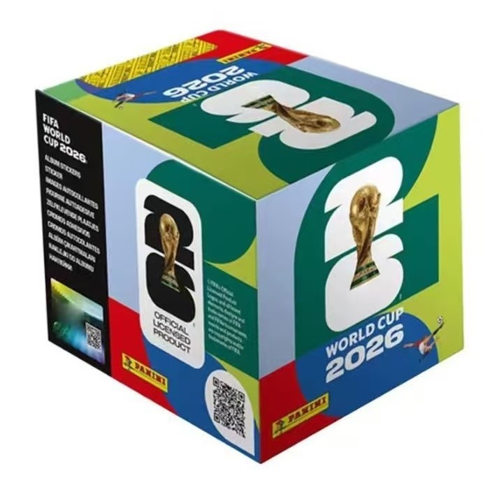 Panini FIFA World Cup 2026 Official Sticker 50-Pack Box NEW 2026 blue