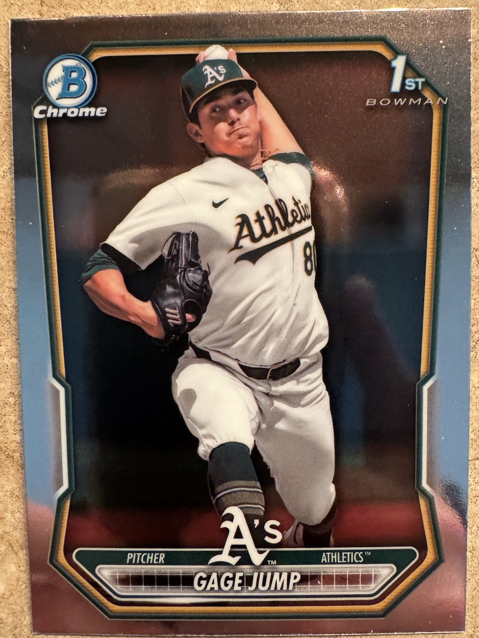 2026 Bowman – Chrome Prospects Gage Jump #BCP-15 (RC)