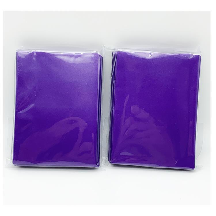 Lenayuyu 100pcs Purple color Protector Standard MTG Card Sleeves 66x91mm Matte