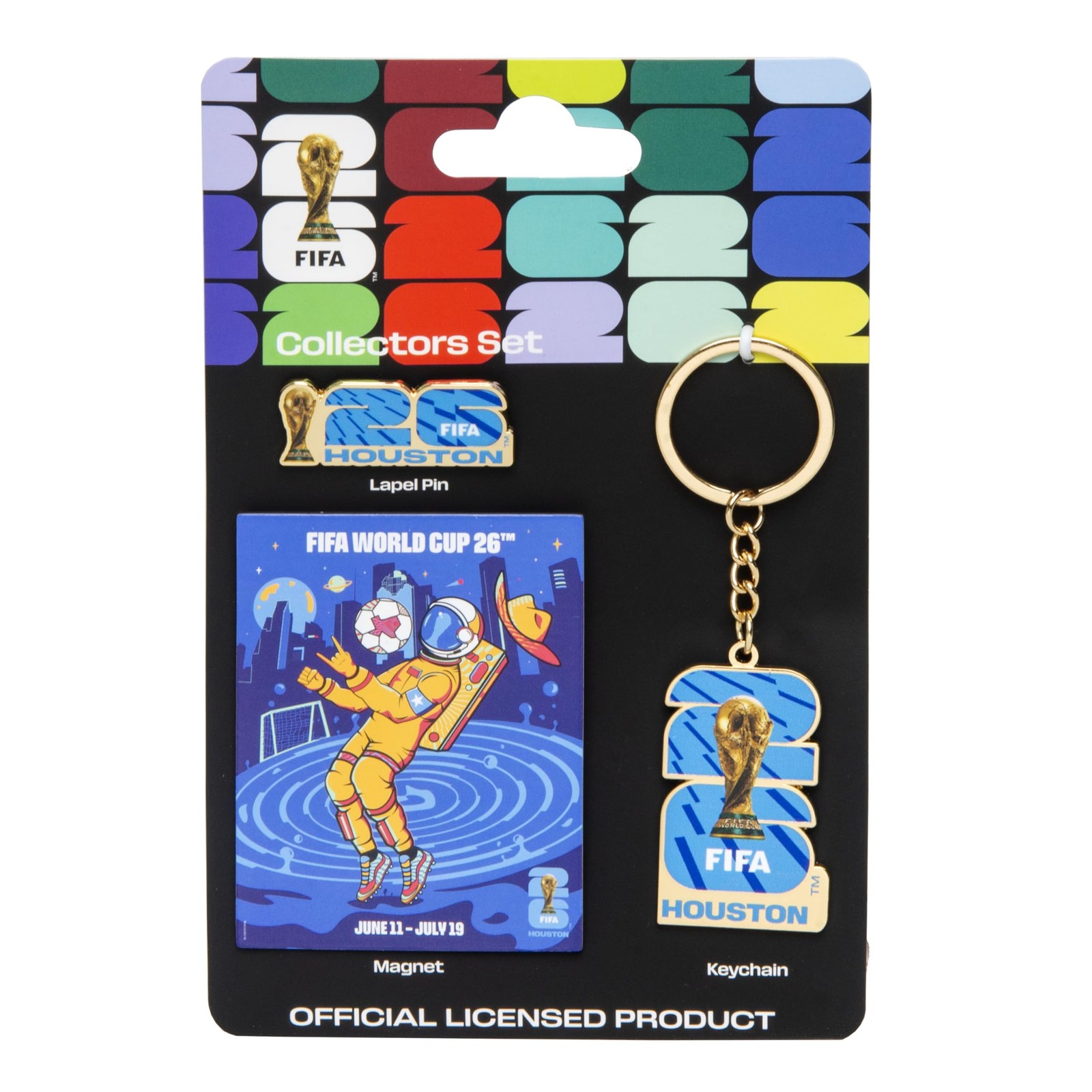 HONAV FIFA World Cup Houston Host City Collector’s Set – One Size,