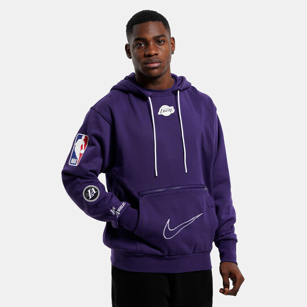 Nike NBA Los Angeles Lakers Courtside City Edition Men’s Hoodie Sz L DN4725-535