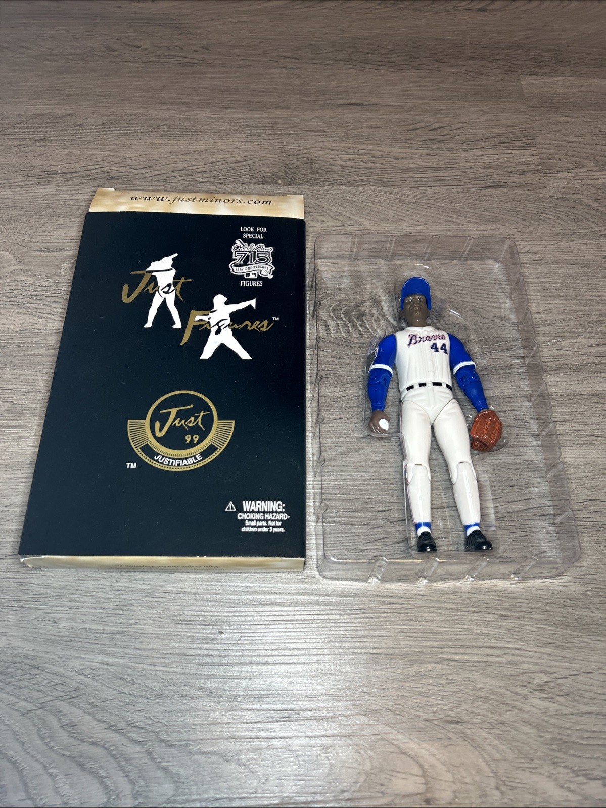 Just Figures 99 Hank Aaron Atlanta Braves Action Figure