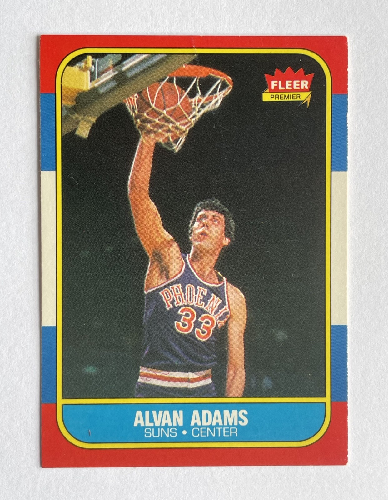 Fleer 1986-87 Fleer Alvan Adams #2 Basketball