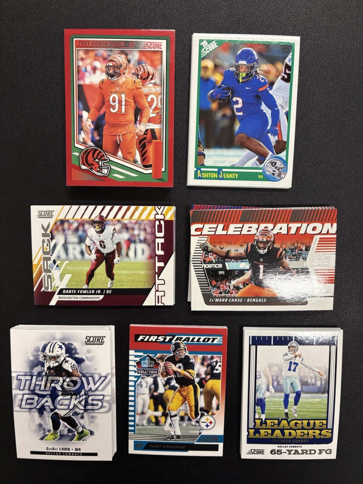 2025 Score Football Inserts, 6 card minimum Free Shipping !!