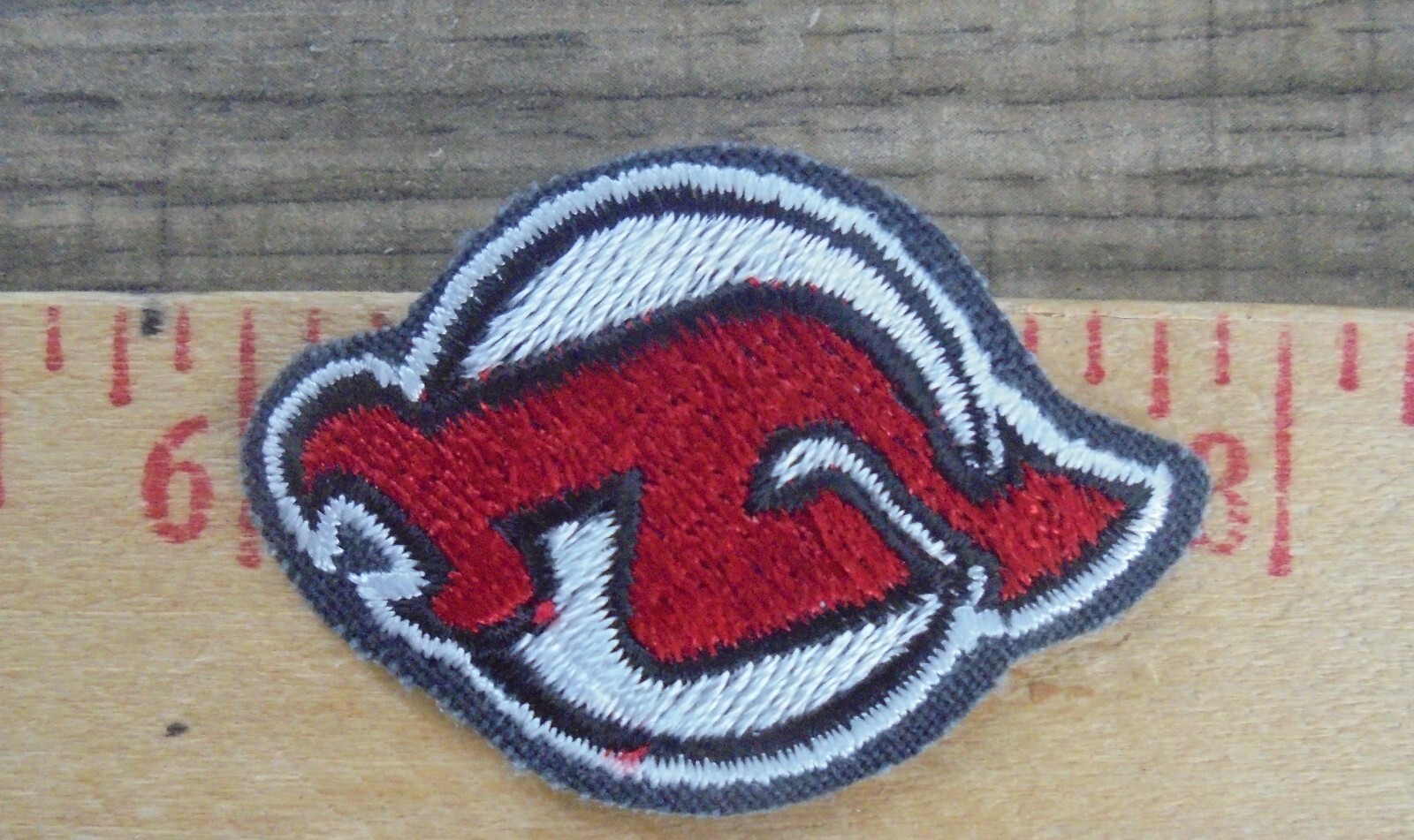 2- Small NHL New Jersey Devils Logo Patch sport Embroidery , Iron , Sew-on