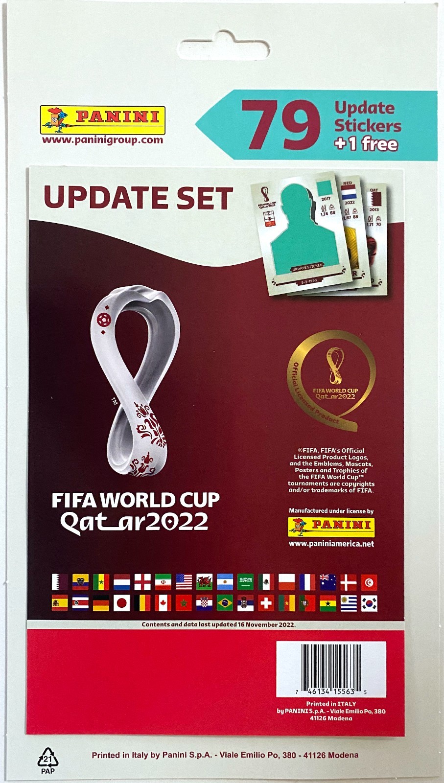 Panini FIFA World Cup Qatar 2022™ Sticker Collection – Update Set