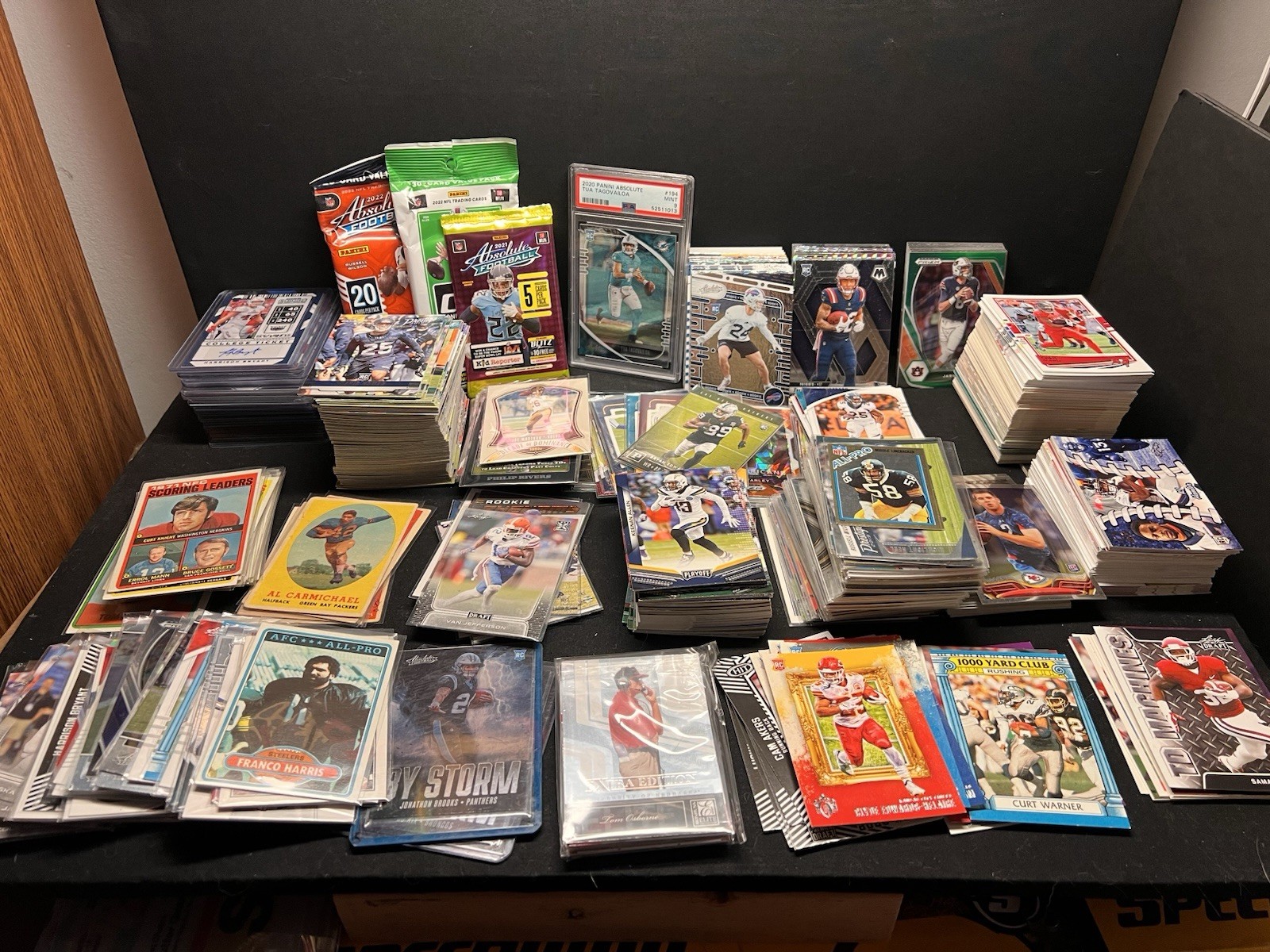 MASSIVE Football Card Lot +1,500 Cards-1950s To Present Day Too Much To List