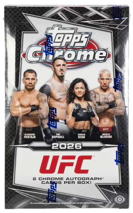 2026 Topps Chrome UFC Hobby Box