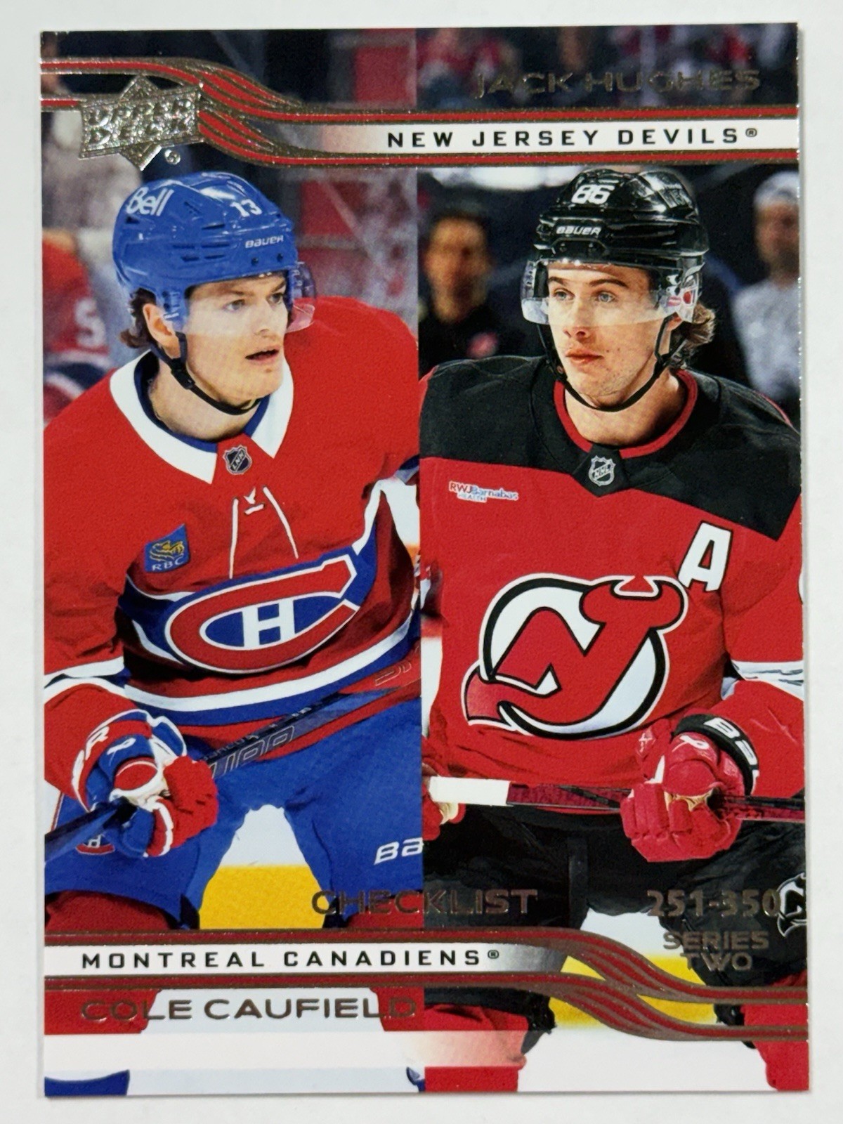 2025-26 Upper Deck Series 2 Base Cards (#251-450) Complete Your Set, You Pick