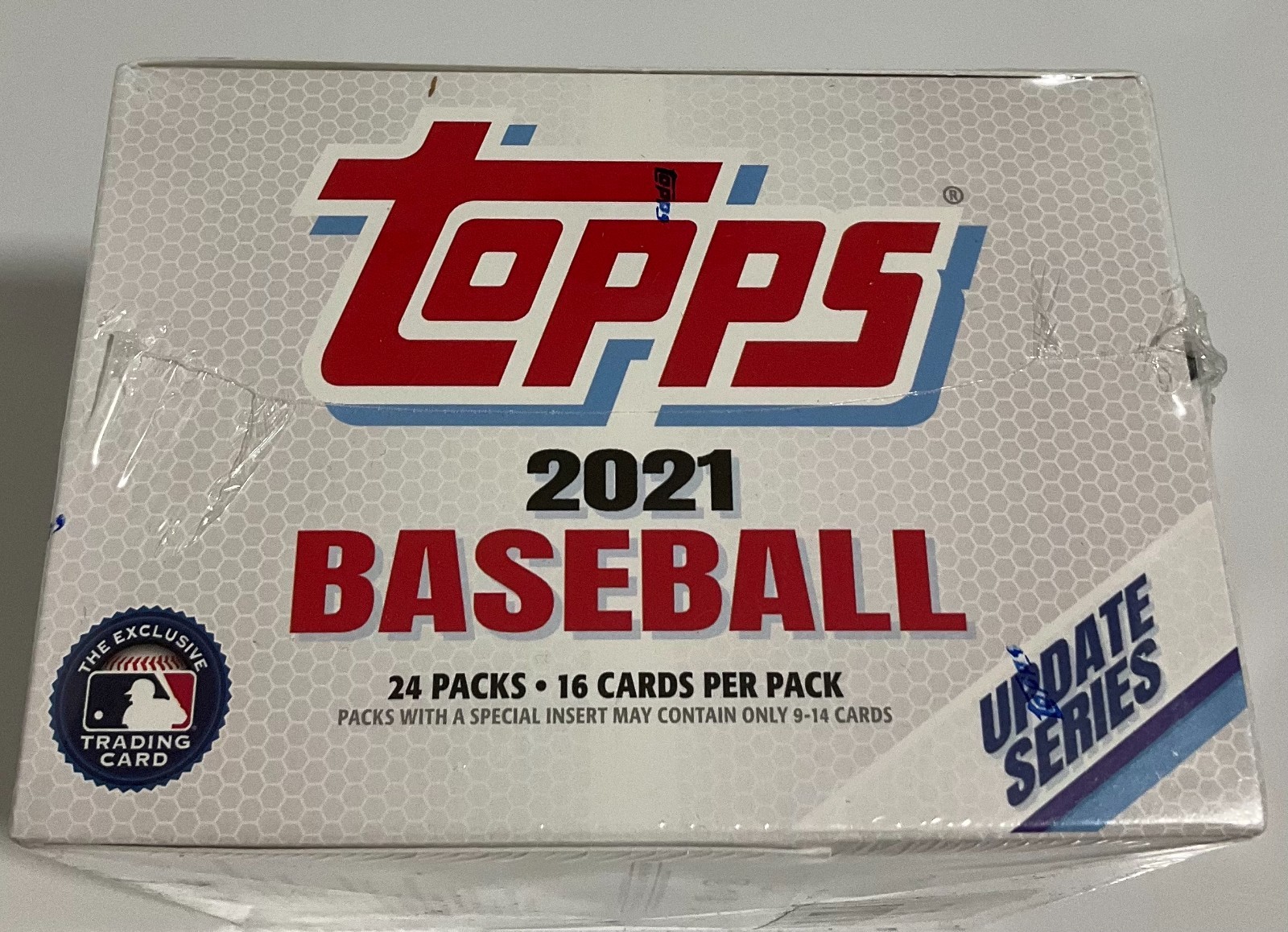 2021 Topps Update Series Baseball Retail Box – 24 packs per box